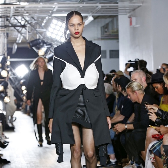 Helmut Lang Shayne Oliver White Leather Bra Bag - Picture 2 of 13